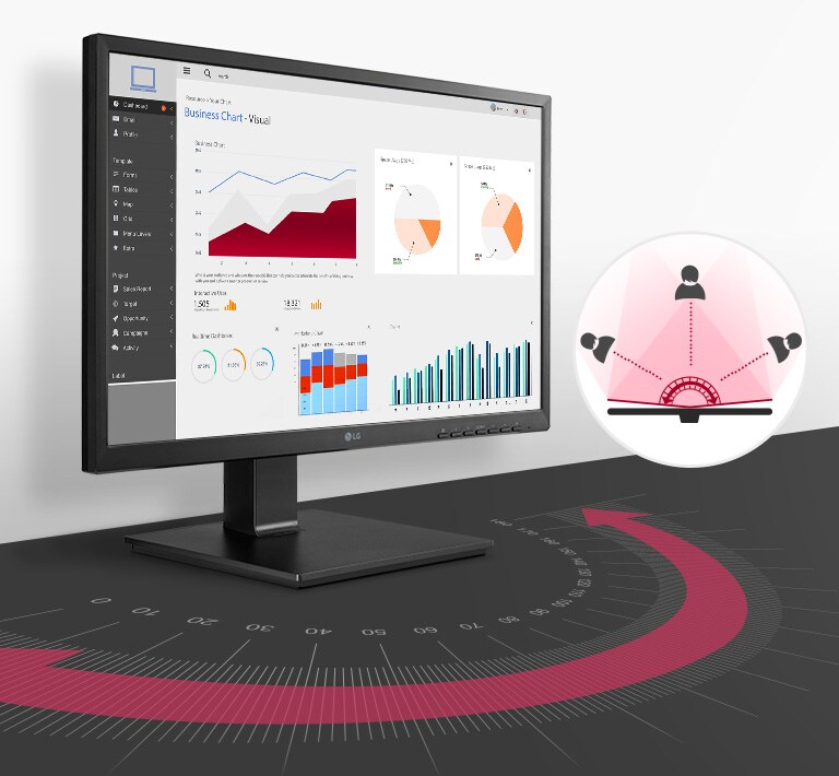 full HD IPS display providing with wide viewing angle 