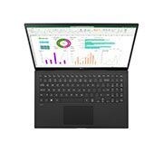 LG 15.6” Mobile Thin Client with IPS Display, Top view and cover open, 15ZT90P-G-AX32G, thumbnail 15