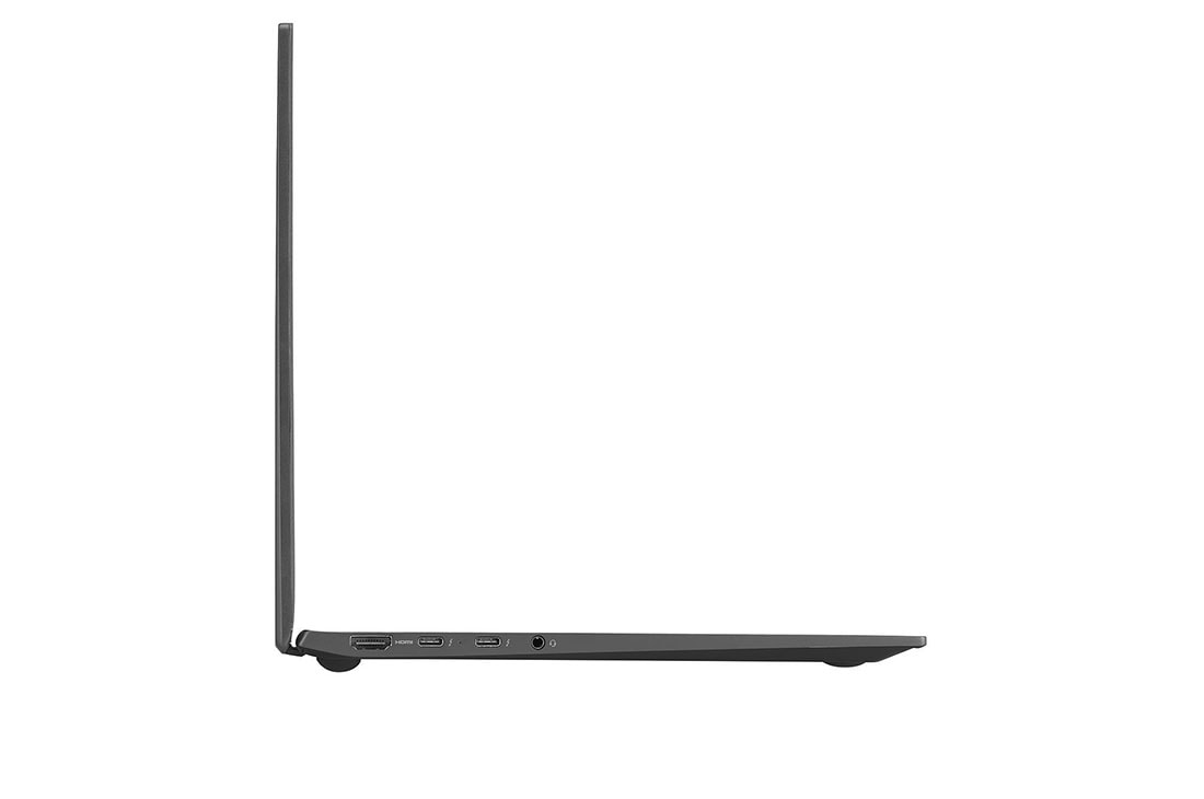 LG 15.6” Mobile Thin Client with IPS Display, Right side view and cover open, 15ZT90P-G-AX32G, thumbnail 12