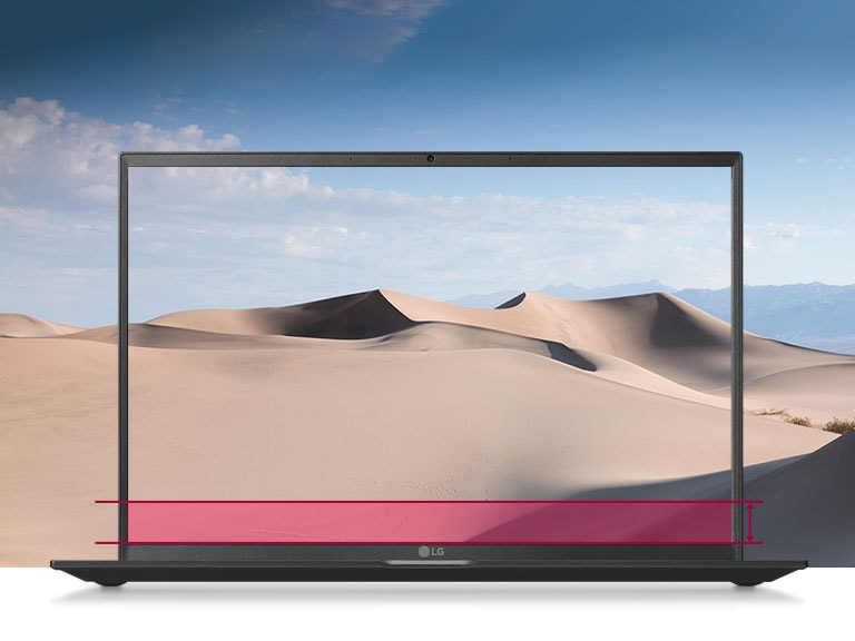 A display that offers 11% more screens