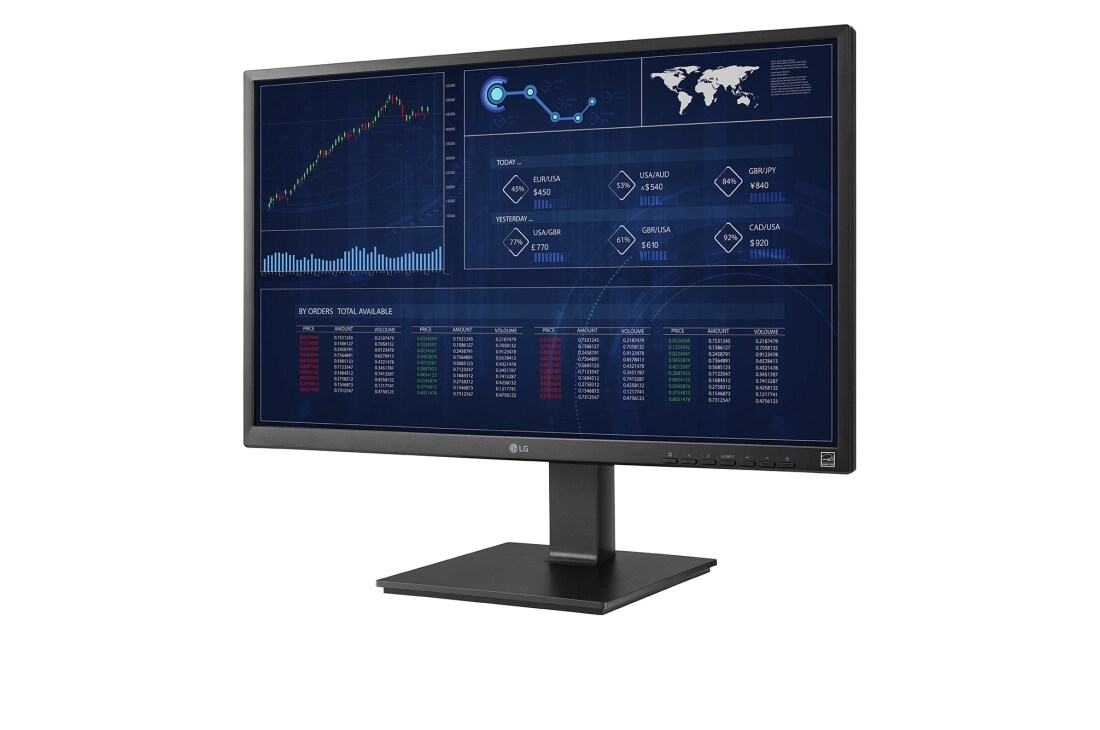 LG 27'' Full HD All-in-One Thin Client, -15 degree side view, 27CQ650W, thumbnail 4