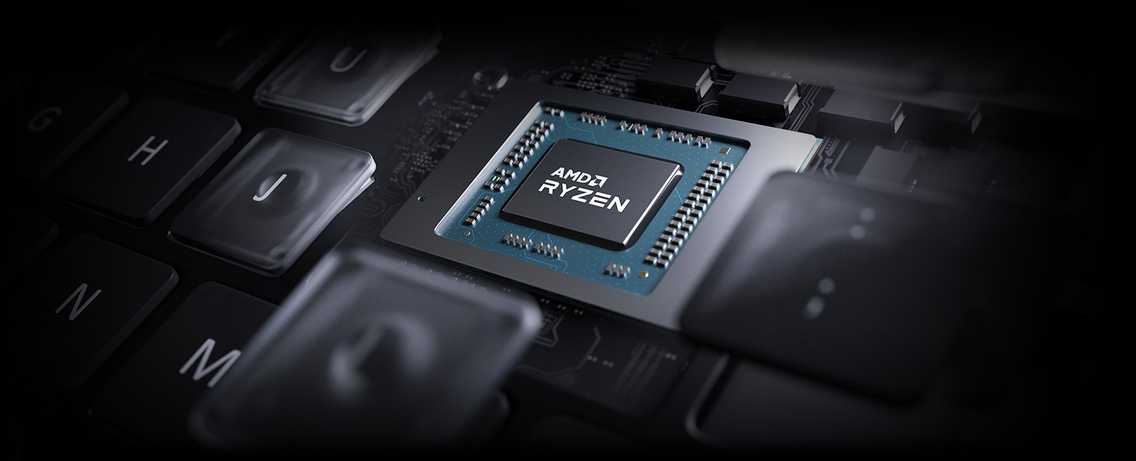 Leistungsstarker AMD-Prozessor unterstützt leistungsstarke Leistung.