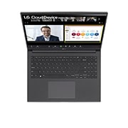 LG 16” Mobile Thin Client with 16:10 IPS Display, Top view and cover open, 16UT70Q (Non-OS), thumbnail 8