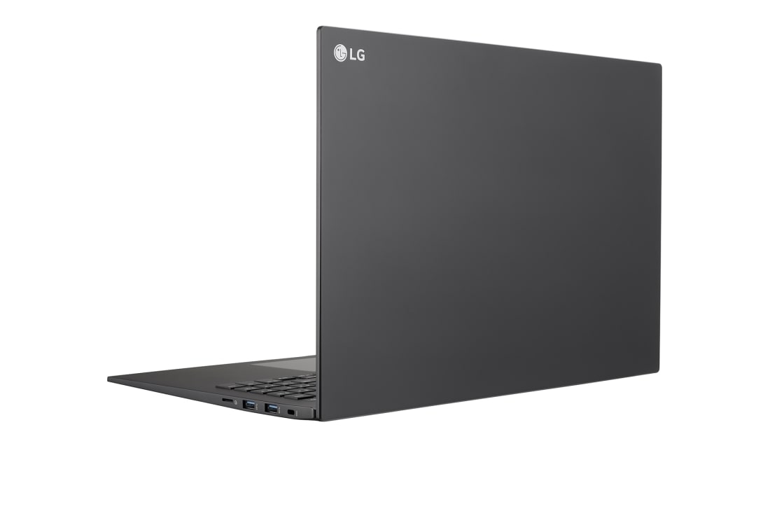 LG 16” Mobile Thin Client with 16:10 IPS Display, +30 degree rear view and cover open, 16UT70Q (Non-OS), thumbnail 11