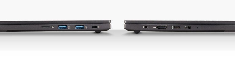 It shows various ports of the side part.