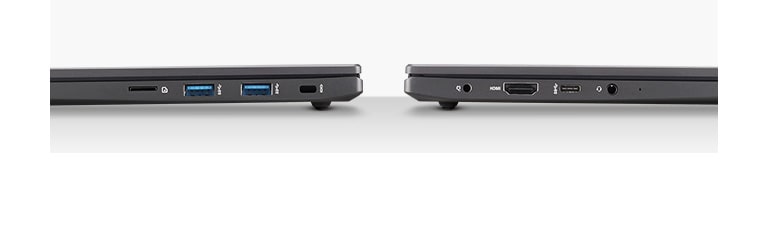 It shows various ports of the side part.