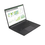 LG 14” Mobile Thin Client with 16:10 IPS Display, +30 degree side view and cover open, 14UT70Q (Window OS), thumbnail 11