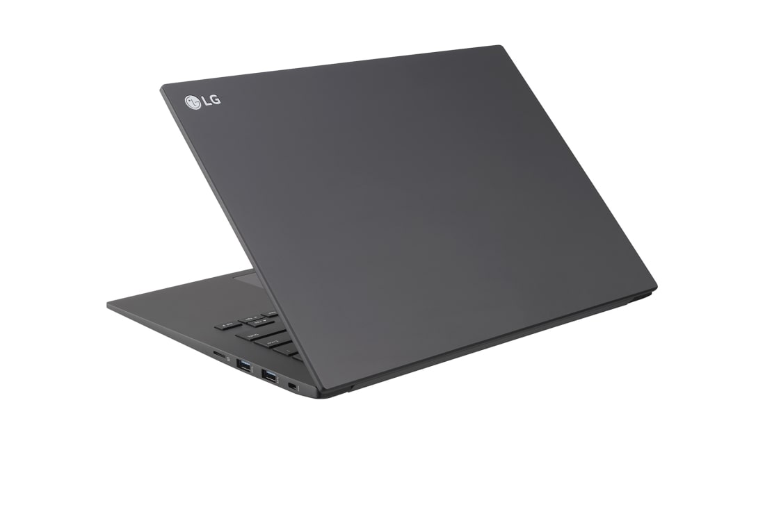 LG 14” Mobile Thin Client with 16:10 IPS Display, +30 degree rear view and cover half open, 14UT70Q (Window OS), thumbnail 10