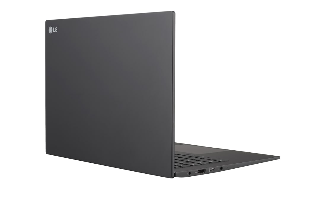 LG 14” Mobile Thin Client with 16:10 IPS Display, -30 degree rear view and cover open, 14UT70Q (Window OS), thumbnail 14