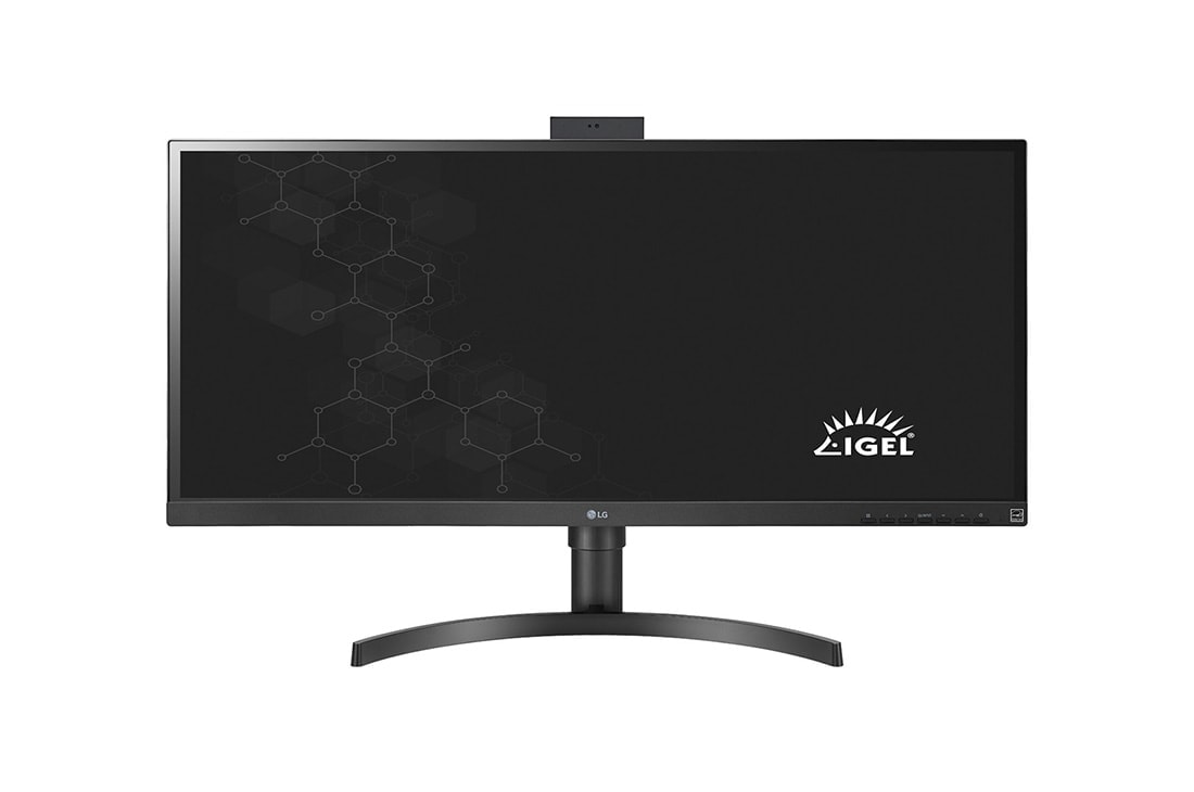 LG 34'' UltraWide™ All-in-One Thin Client, front view, 34CN650I