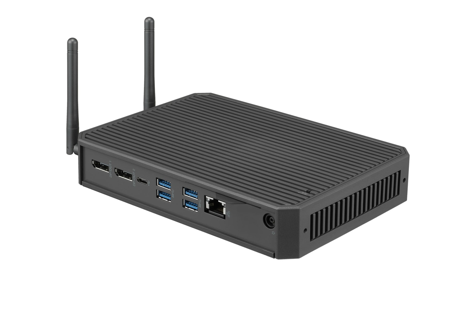LG Desktop Thin Client, -15 degree side view, CQ601W