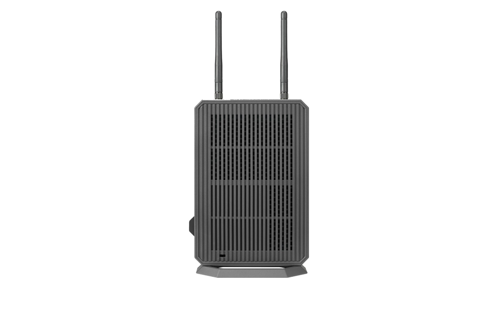 LG Desktop Thin Client, rear view of standing, CQ601W