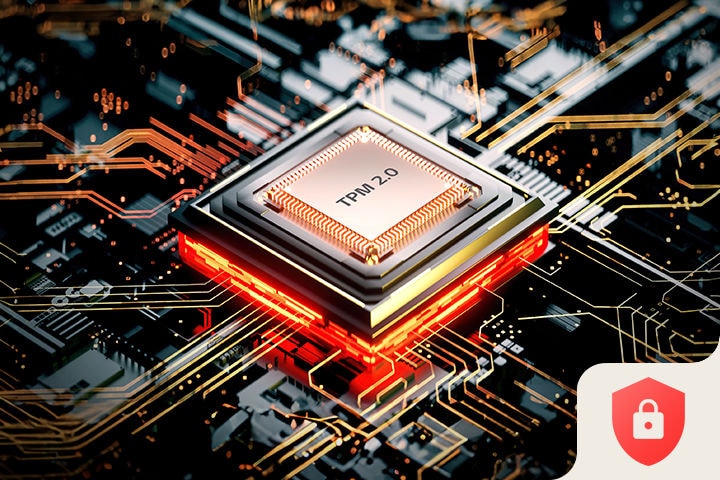 TPM increases security by encrypting the computer drive to keep data safe.	