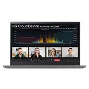 LG 15'' Mobile Thin Client with IPS display, Front view, 15UT50T, thumbnail 1