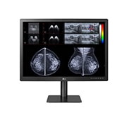 LG  LG 31'' 12MP 4200 x 2800 IPS Diagnostic Monitor for Mammography, front view with mammography imaging results on the screen , 31HN713D, thumbnail 1