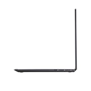LG gram 2-in-1 Ultra-Lightweight with 14” 16:10 IPS Display with LG Glance by Mirametrix®, -30 degree side view and cover half open, 14T90Q, thumbnail 9