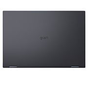 LG gram 2-in-1 Ultra-Lightweight with 14” 16:10 IPS Display with LG Glance by Mirametrix®, Top view and cover closed, 14T90Q, thumbnail 14