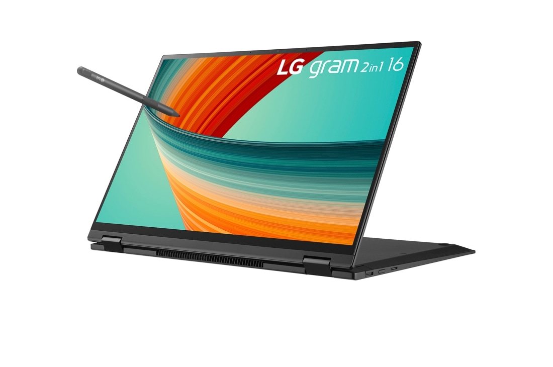 LG gram 2in1 Ultra-Lightweight with 16” 16:10 Anti-glare Display and Intel® Evo 13th Gen. Processors, 16T90R, thumbnail 3