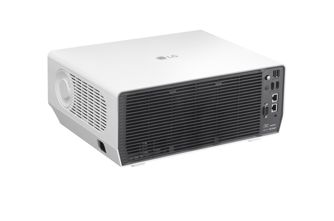 LG ProBeam 4K (3840x2160) Laser Projector with 5,000 ANSI Lumens Brightness, +15 Degree rear view, BU53PST-GL, thumbnail 7