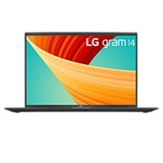 LG gram 14'' Ultra-lightweight with 16:10 IPS Anti glare Display and Intel vPro®, An Intel® Evo™ Design, Front view, 14Z90R-Q, thumbnail 1