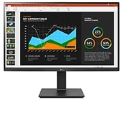 LG 27-inch QHD (2560x1440) IPS Monitor with USB Type-C™, Vorderansicht, 27BQ75QB, thumbnail 1