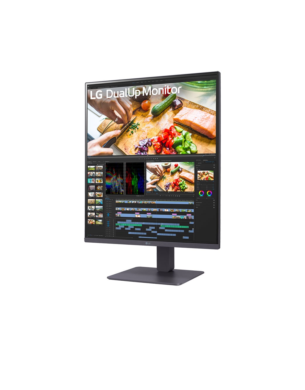 LG Dual Up Monitor 28MQ780-B 27.6インチ LG 27.6 inch 16:18 DualUp Ergo Monitor with Stand & USB Type