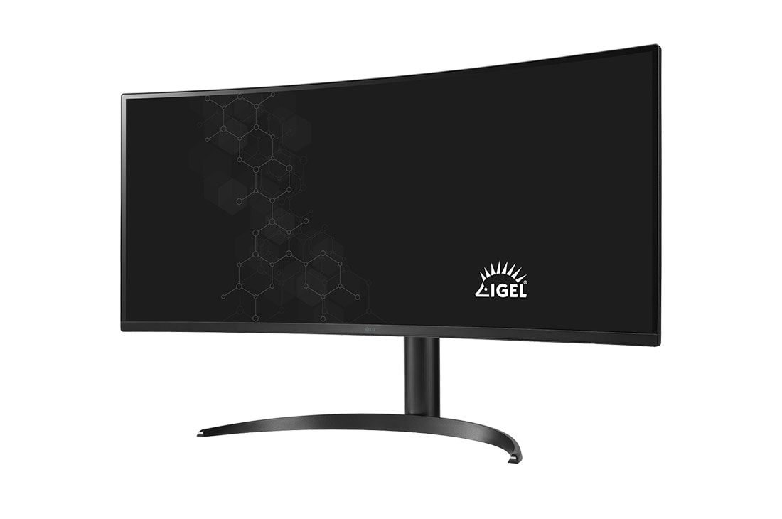 LG 34'' WQHD All-in-One Thin Client, -15 degree side view, 34CR650I-6N, thumbnail 4