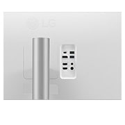 LG 31.5'' UHD 4K (3840x2160) Monitor with USB Type-C™, close-up view of ports, 32BP55UK, thumbnail 8