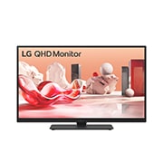 LG 27” QHD IPS Monitor with USB-C with Daisy Chain, height front view, 27BA75QB, thumbnail 6
