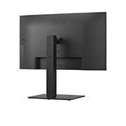 LG 27” QHD IPS Monitor with USB-C with Daisy Chain, rear perspective view, 27BA75QB, thumbnail 9
