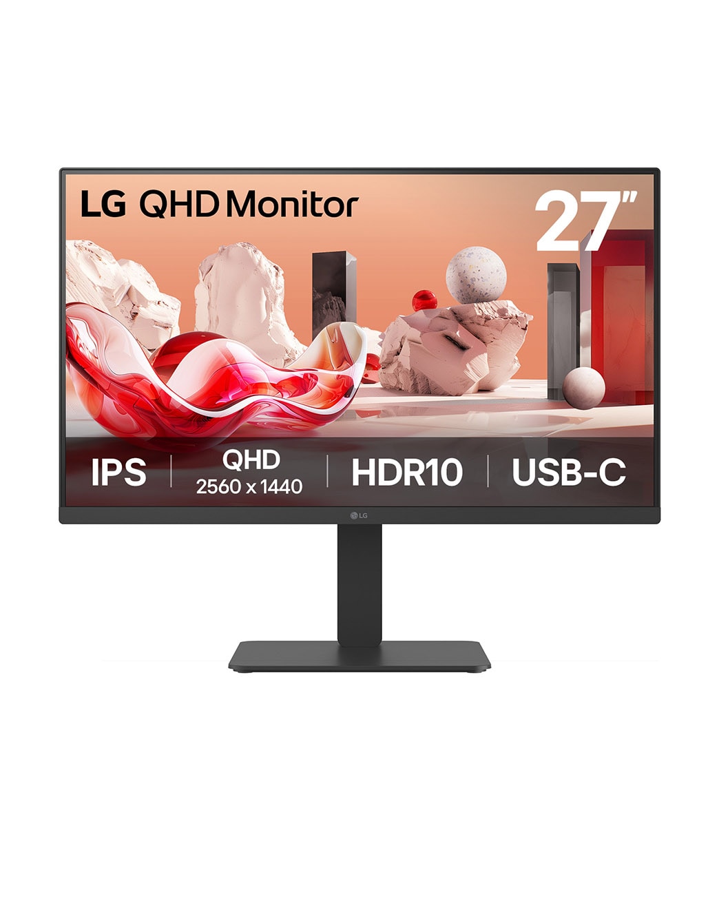 【タイプC給電】LG モニター 27インチ LG 27BQ65UB: 27-inch UHD 4K IPS Monitor with USB Type-C