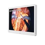 LG 31.5-inch 4K Mini-LED surgical monitor, +30 degree side view, 32HR734S-W, thumbnail 7