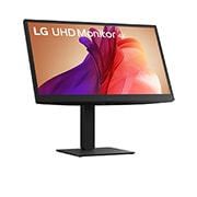LG 27'' UltraFine UHD 4K IPS monitor, +15 degree side view with tilt, 27BA45U, thumbnail 6