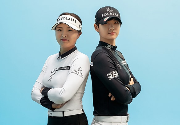 LG SIGNATURE - Top Golfers - Jin Young Ko & Sung Hyun Park