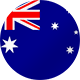 Icono de bandera de Australia