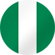 Значок флага Нигерии