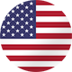 Vlagpictogram van de Verenigde Staten