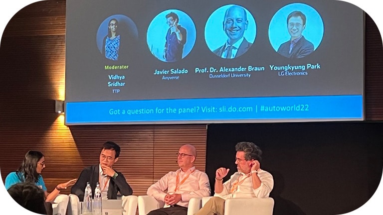 LG shares insights, presents latest vehicle component innovation at AutoSens Brussels1