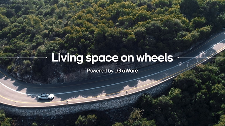 LG's SDV vision, powered by LG αWare2