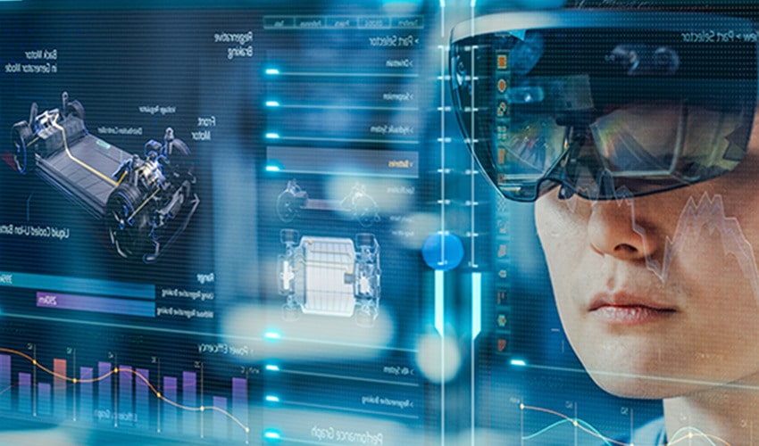 A developer implementing various functions of a car through the development of car parts or software