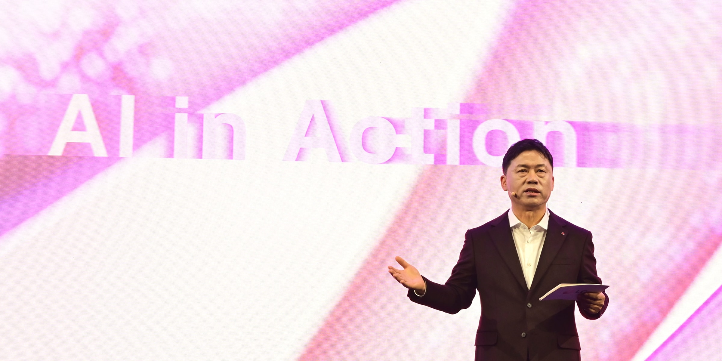 LG Electronics Unveils Its Approach to "AI in Action"1