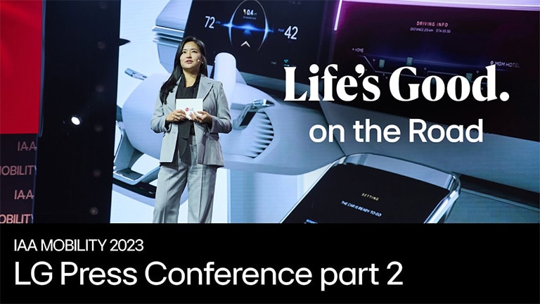 IAA Mobility 2023 LG Press Conference2