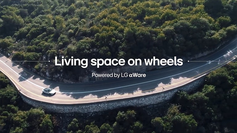 LG's SDV vision, powered by LG αWare2