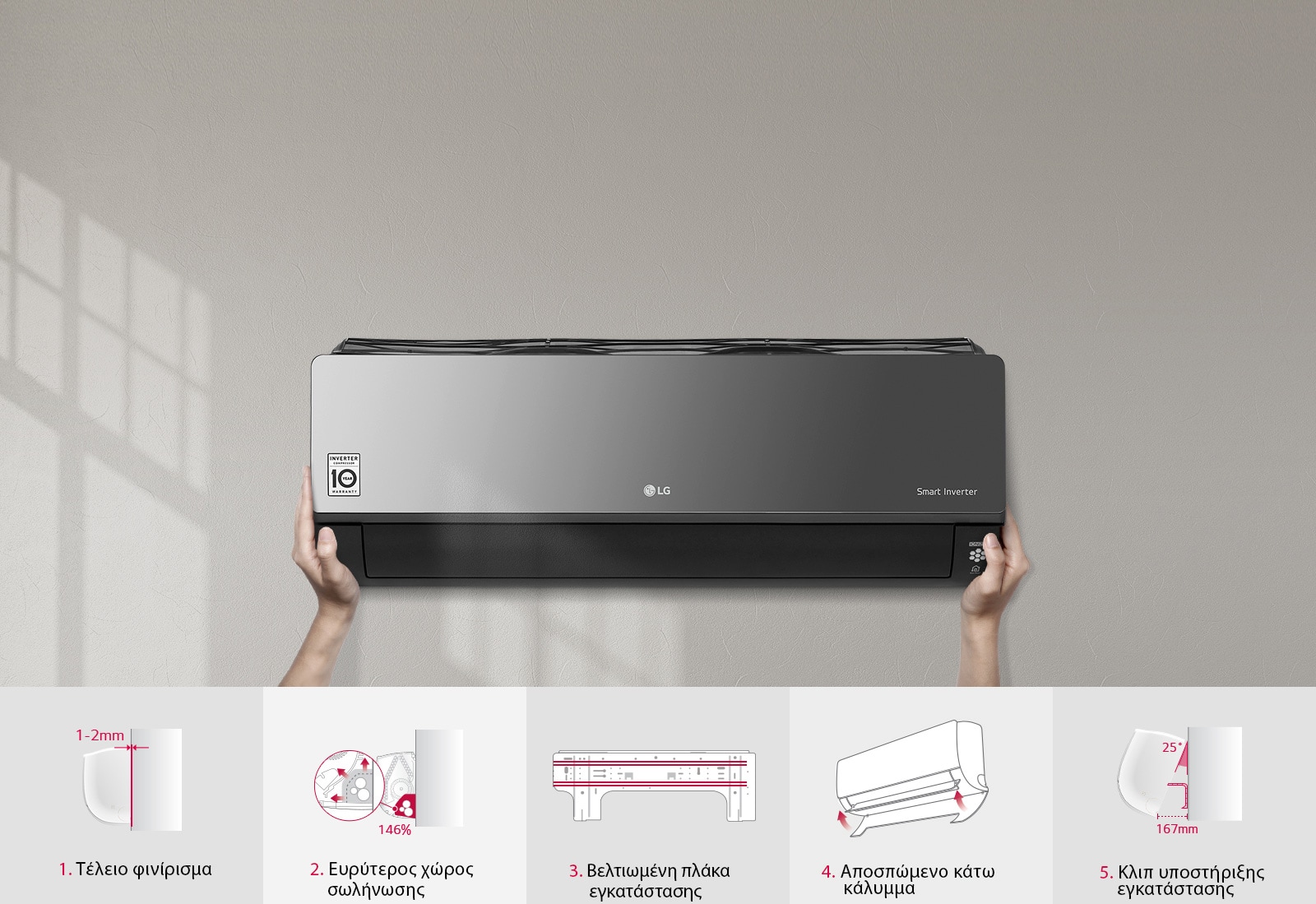 Γρήγορη και εύκολη εγκατάσταση<br>1