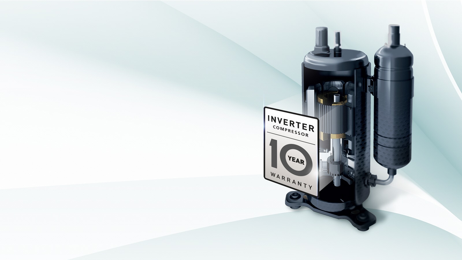 Συμπιεστής Inverter με 10 χρόνια εγγύηση<br>1