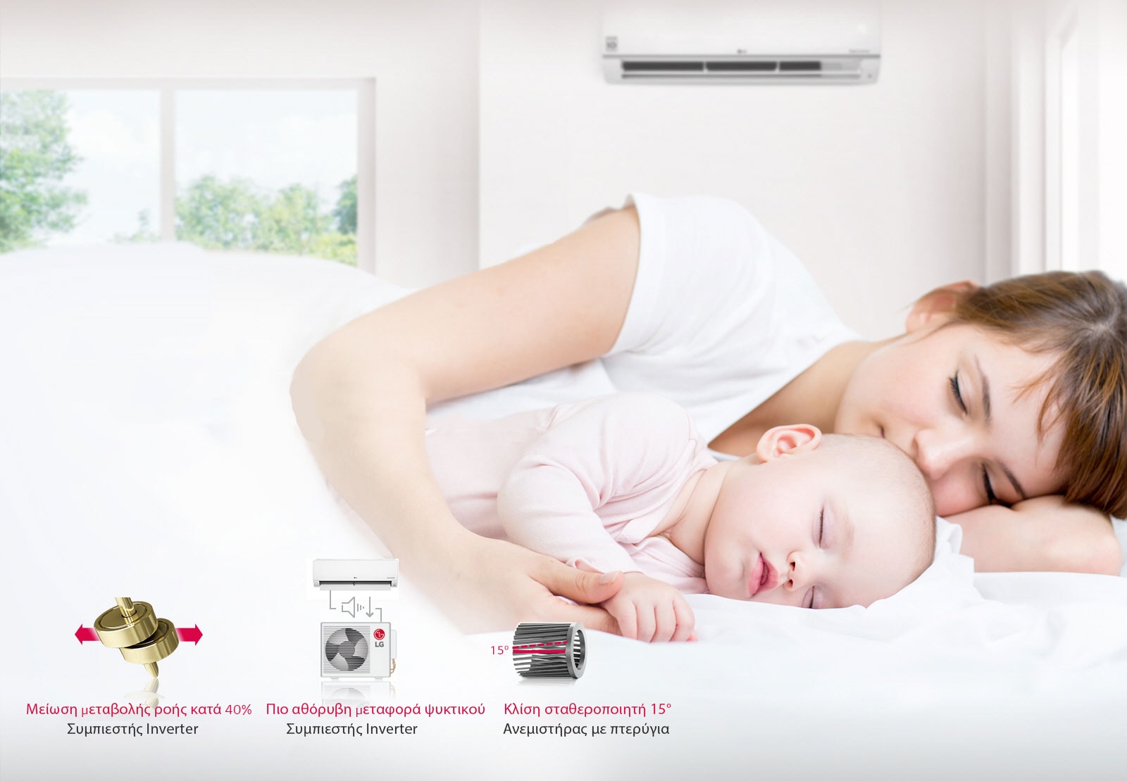 Χαμηλό επίπεδο θορύβου 19 dB1