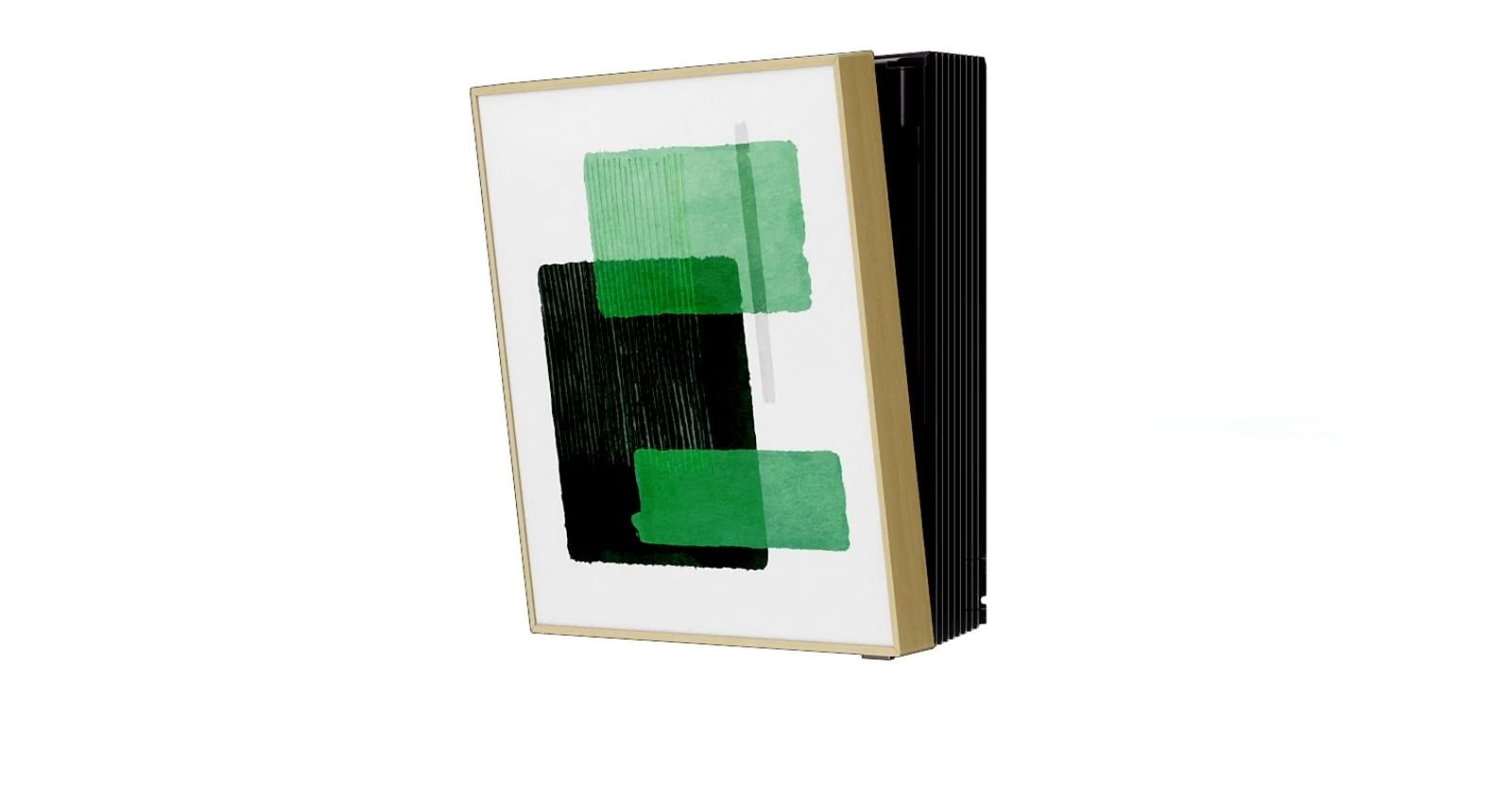 Μετατρέψτε τη συσκευή σε έργο τέχνης με μια οθόνη σε ξύλινο πλαίσιο για την επίδειξη οποιουδήποτε αριστουργήματος.