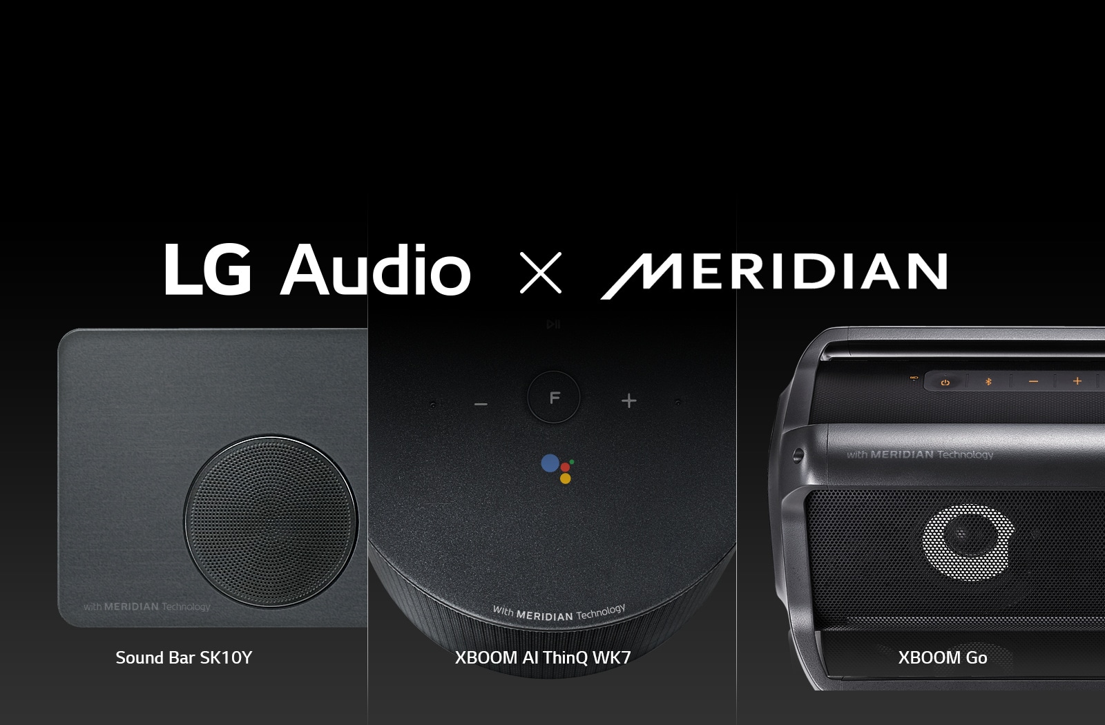 Συνεργασία της LG με την MERIDIAN Audio<br>1