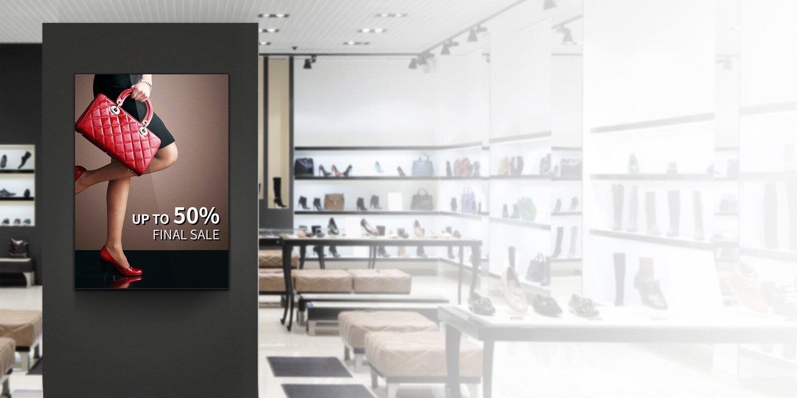 Wall Paper OLED Signage