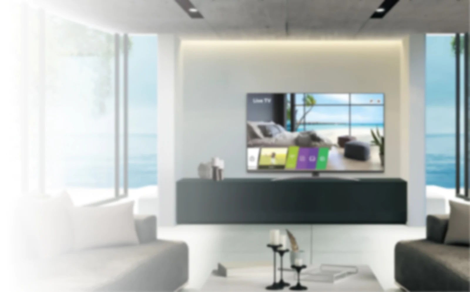 Έξυπνη ξενοδοχειακή τηλεόραση με Pro:Centric Smart1